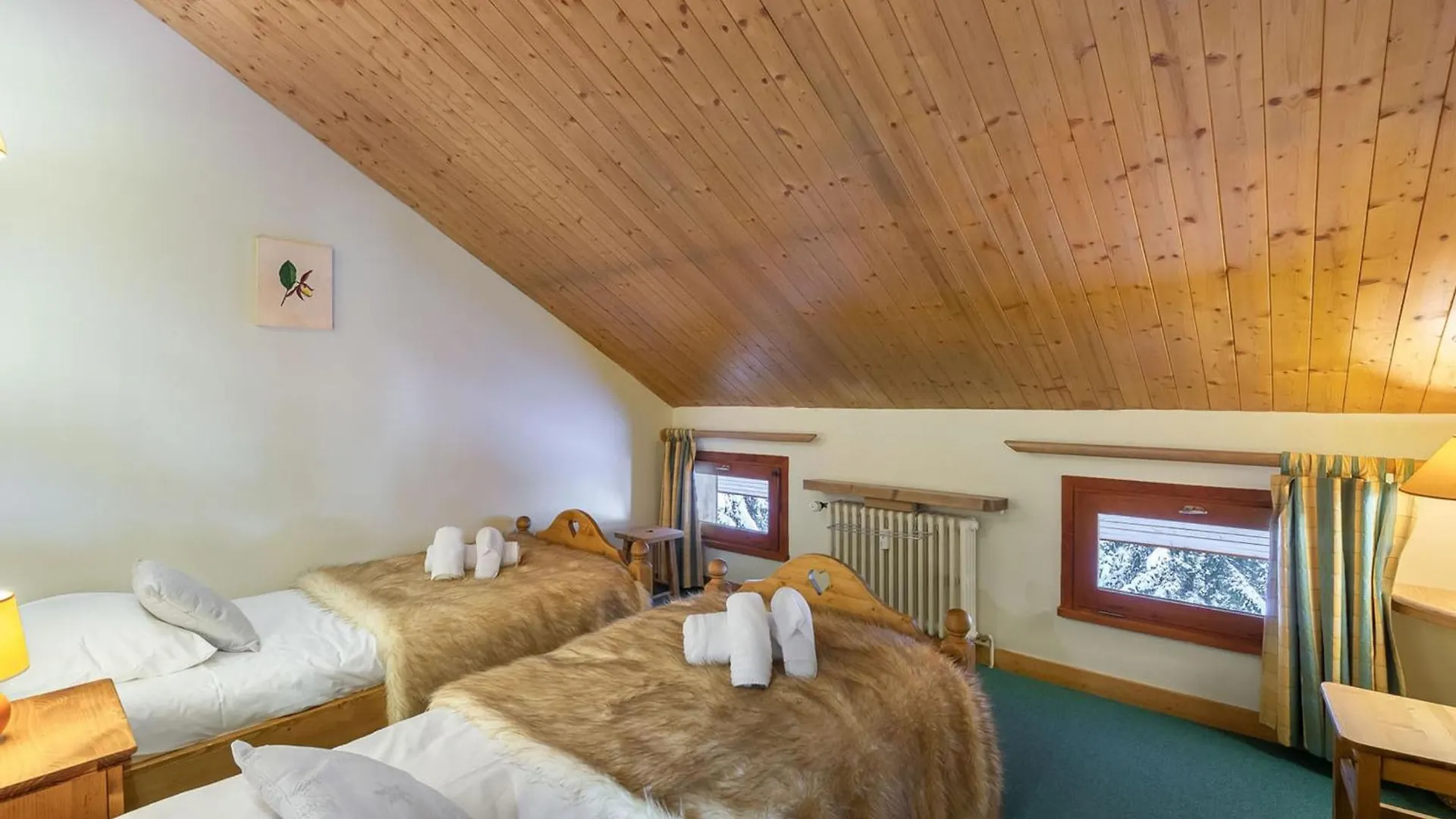 Duplex Spacieux A Meribel - 8 Pers, 3 Ch, 2 Salles De Bain, Proche Pistes Et Navette - Fr-1-565-74 Les Allues 아파트