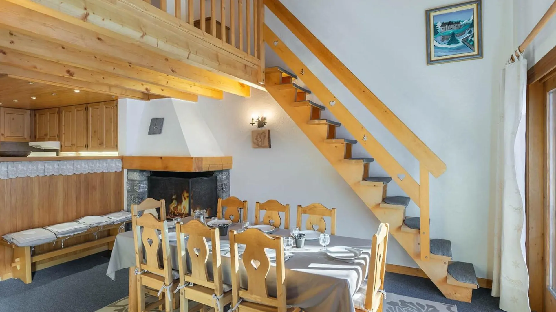 Duplex Spacieux A Meribel - 8 Pers, 3 Ch, 2 Salles De Bain, Proche Pistes Et Navette - Fr-1-565-74 Les Allues